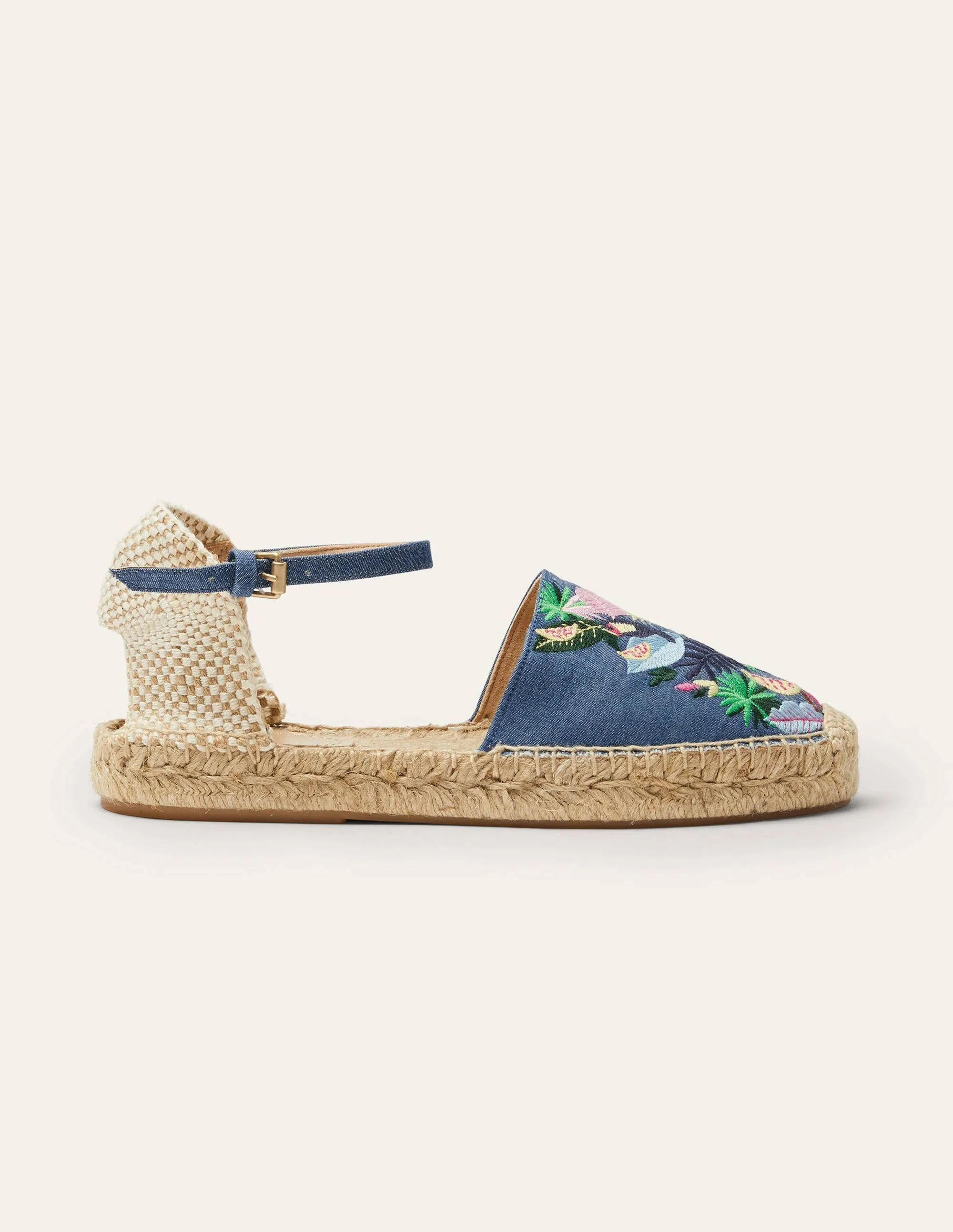 Peggy Espadrilles-Chambray Toucan